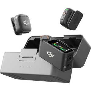 DJI Mic 3 Wireless Microphone System – Compact, Pro Audio, Long Battery