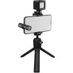 RODE Vlogger Kit for Mobile Devices (USB-C) – Includes Cardioid Mic, Phone Mount, Tripod, and Rechargeable LED Light