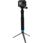 TELESIN Extendable Aluminum Selfie Stick with Tripod and Phone Clip