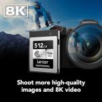 Lexar 512GB Professional CFexpress Type B Card