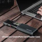 PGYTECH CreateMate CFexpress Card Reader Case (Classic Black)