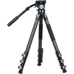 Sirui L-324F Landscape Carbon Fiber Tripod with VH-10 Fluid Video Head