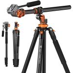 K&F Concept KF09.137 Video Tripod with FH-03 Fluid Head