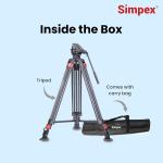 Simpex DV 7200 Platinum Heavy Duty Tripod
