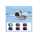 K&F Concept NANO-X 6 Pack ND+CPL Filter Kit for DJI Mini 4 Pro (CPL, ND8, ND16, ND32, ND64, ND128)