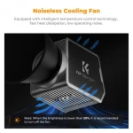 K&F Concept PL-60B 60W COB Photography light with Built-in 4500mAh Battery