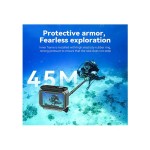 TELESIN Waterproof Case for DJI OSMO ACTION 3, 4, 5pro