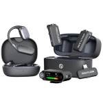 Hollyland Lark MAX 2 Ultimate Combo Wireless Microphone With OWS Monitor Earphones